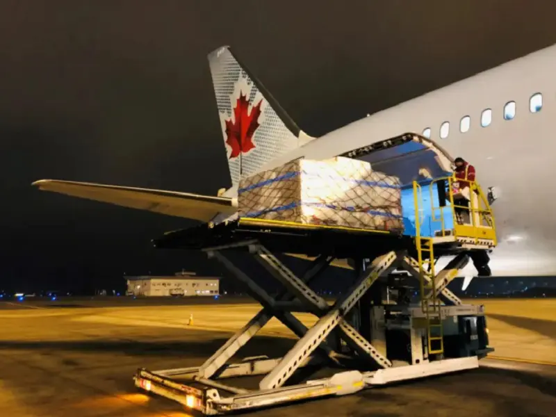 Air Cargo from China to Canada