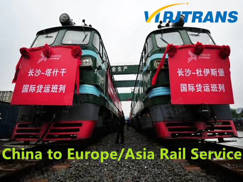 China Rail Freight Services To Europe /Asia
