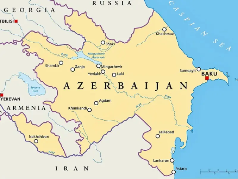 Shipping service from China to Azerbaijan