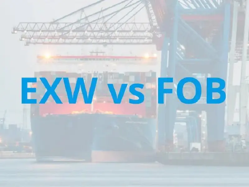 Difference Between EXW vs FOB