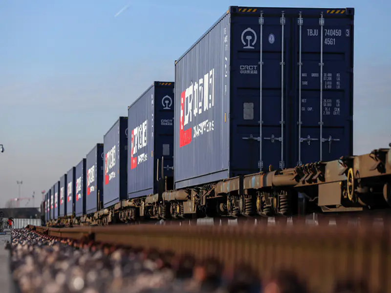 LCL Rail cargo from China to Saint Petersburg