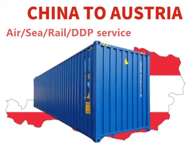 Shipping from China to Austria