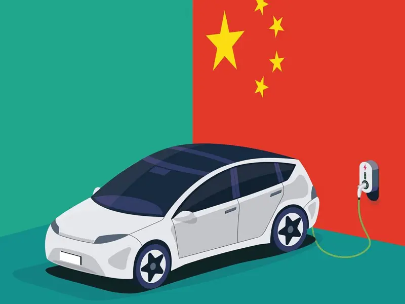 Exporting new energy cars from China