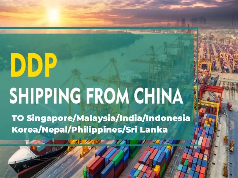 Door-to-door service from China to Asia