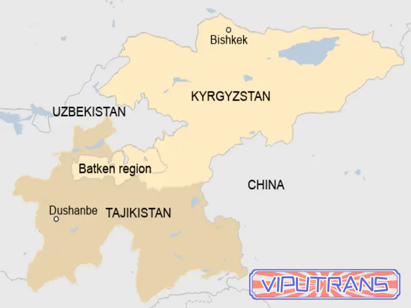 China, Tajikistan, Kyrgyzstan Trade and Logistics