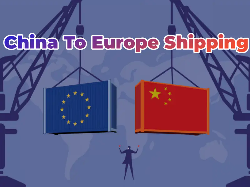 Shipping from China to Europe by rail and truck