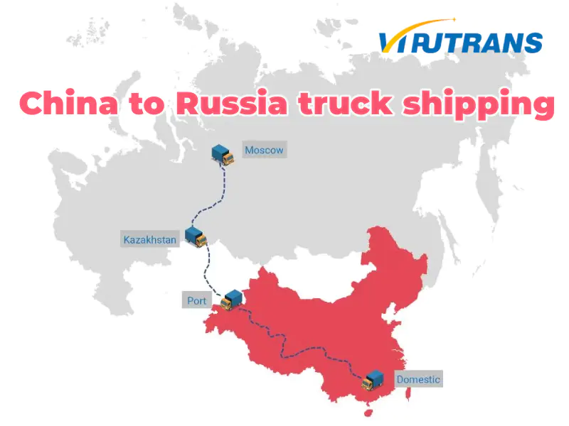 China Truck Transport Service To Russia