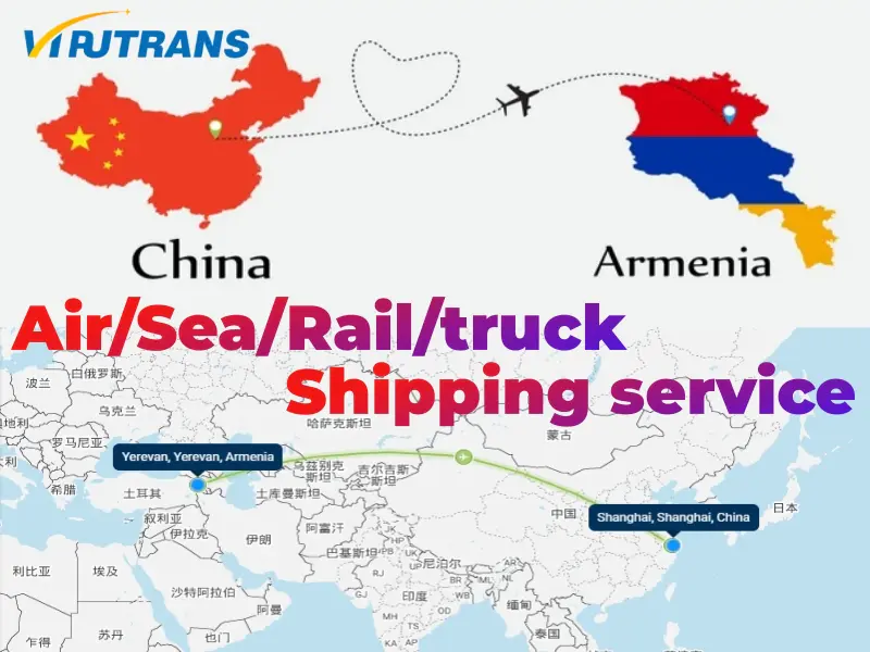 Air Sea Rail Truck Shipping from China to Armenia