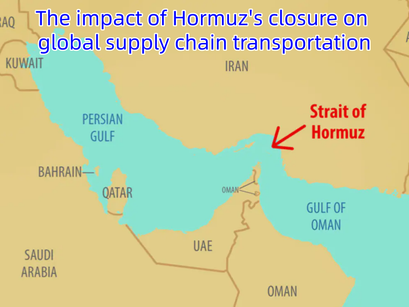 The impact of Hormuz's closure on global supply chain transportation
