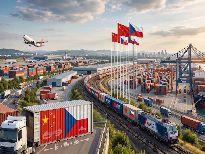 Shipping from China to the Czech Republic