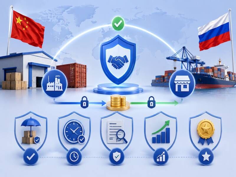 Shipping from China to Russia: Supplier Payment Services Agent