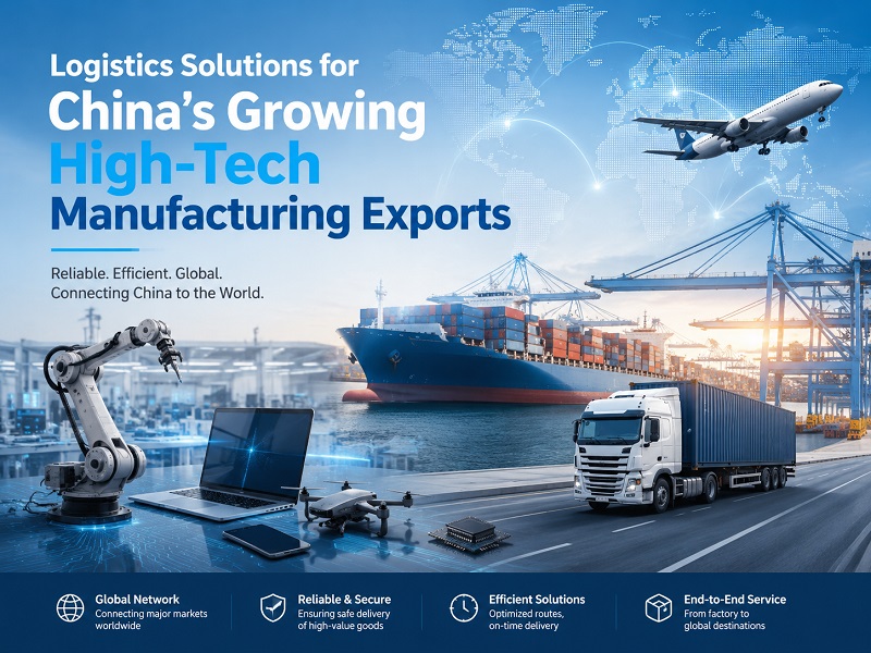 Logistics Solutions for China’s Growing High-Tech Manufacturing Exports